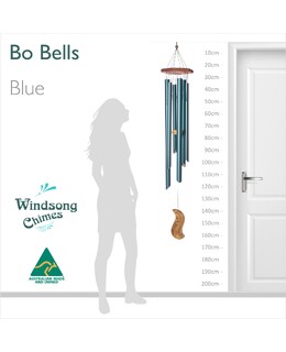Bo Bells Wind Chime - Blue