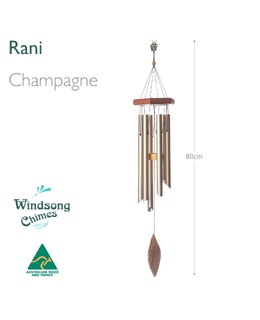 Rani Wind Chime - Champagne