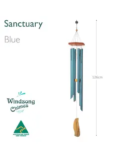 Sanctuary Wind Chime - Blue