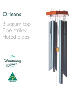 Orleans Wind Chime - Blue