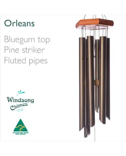Orleans Wind Chime - Bronze