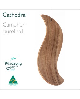 Cathedral Wind Chime - Blue