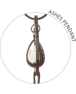 Pet Cremation Ashes Wind Chime - Blush