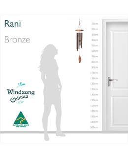 Rani Wind Chime - Bronze