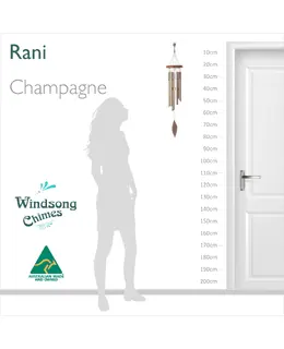Rani Wind Chime - Champagne
