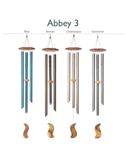 Abbey Wind Chime (3 Pipe) - Bronze