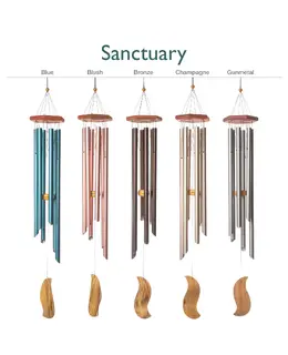Sanctuary Wind Chime - Blue