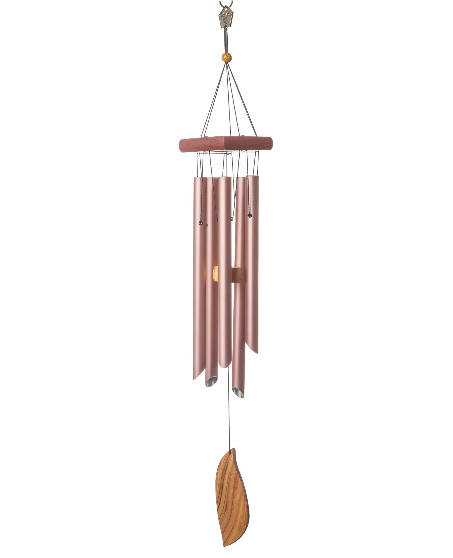 Memorial Copper Heart Wind Chime