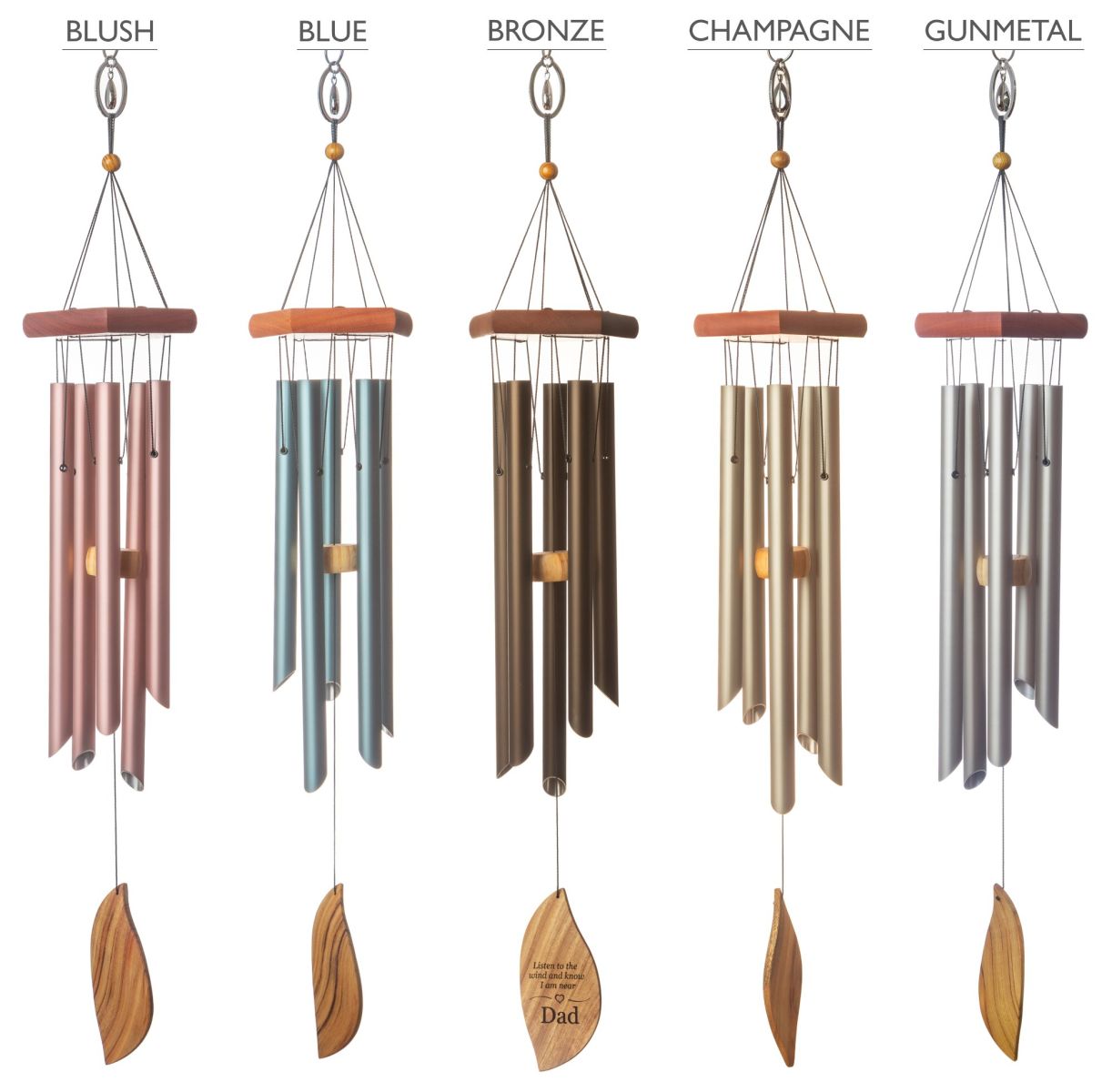 Cremation ashes urn memorial wind chime
