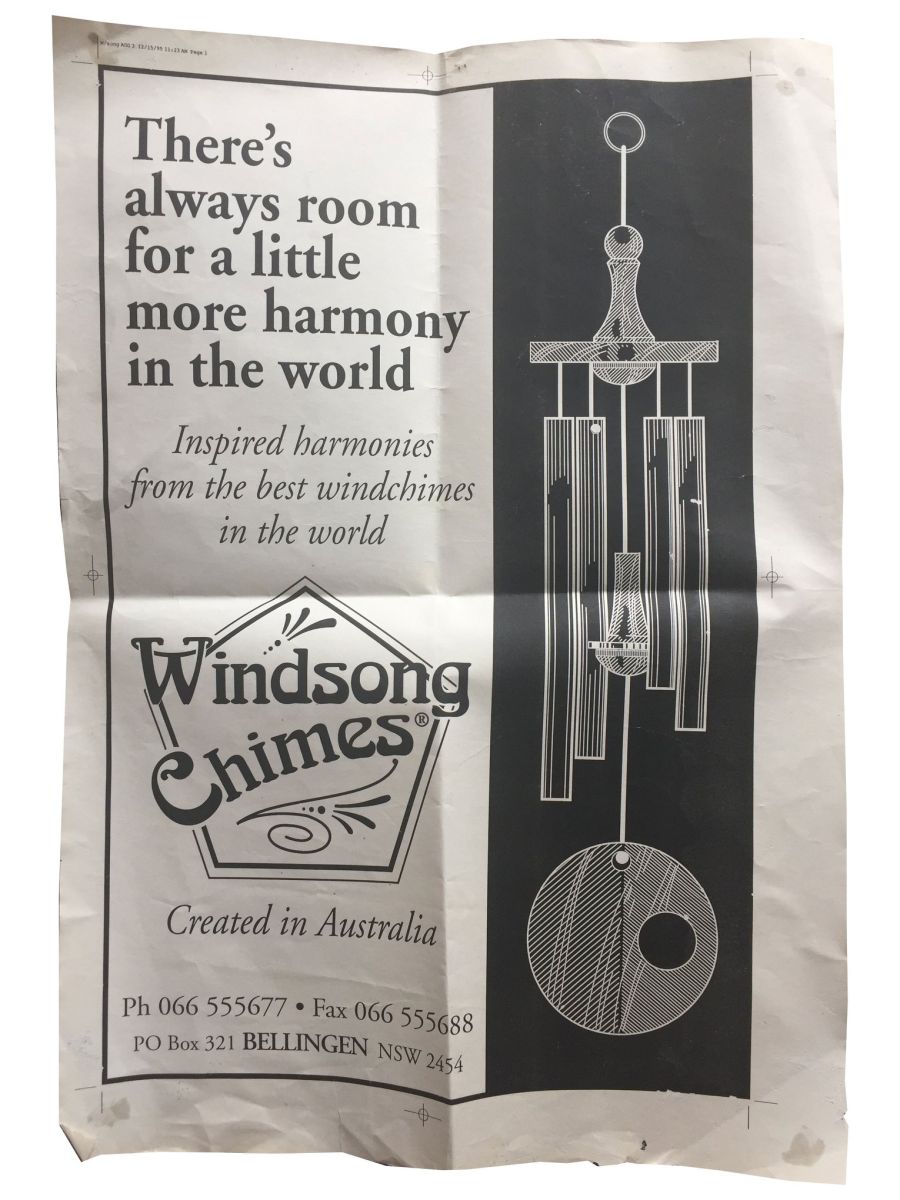 1995 Newspaper ad